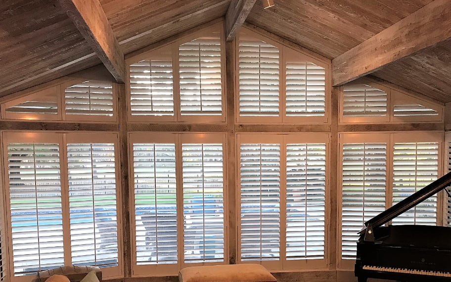 Angled Window Treatments